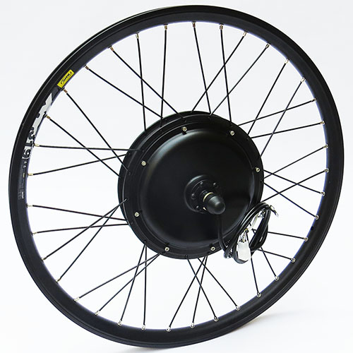 26 inch 48V 52V 1500W rear electric bike kit - hub motor wheel