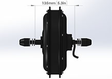 60V 2000W front motorcycle motor drawing 60V 2000W front motorcycle motor drawing